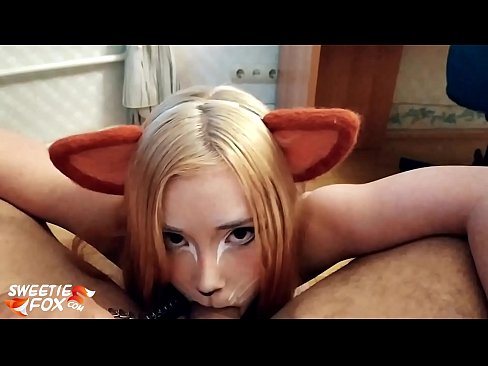 ❤️ Кіцуне ковтає член і кончить в рот ❤️❌ Секс на uk.chancel.top ❤